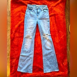 Levi’s 726 High Rise Flare Jeans